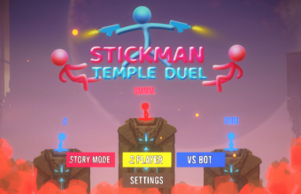 Stickman Temple Duel